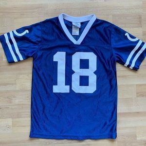 Youth Peyton Manning Indianapolis Colts NFL Football Jersey Size Small 6/7